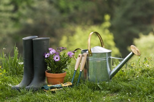 Professional hard landscaping features for a Twickenham home